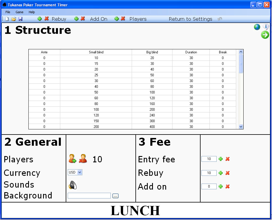 Free poker timer online