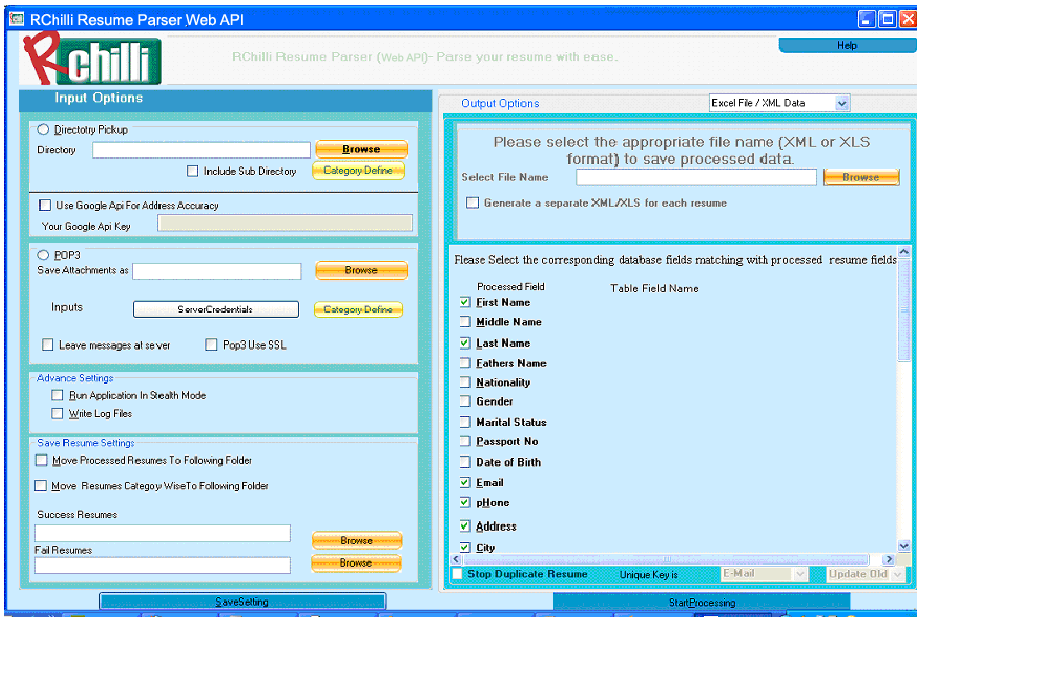 resume parsing tool freedownload free software programs online
