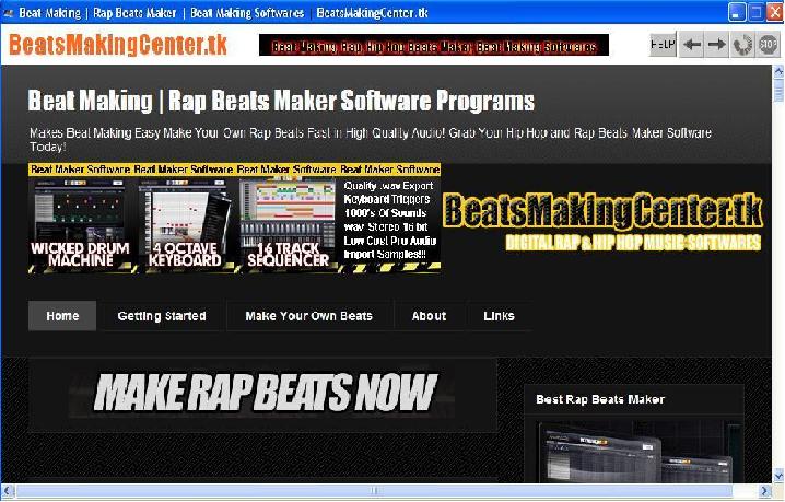 Making Rap Beats Programs