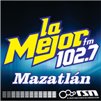 La Mejor 102.7 FM Mazatlán Mexican