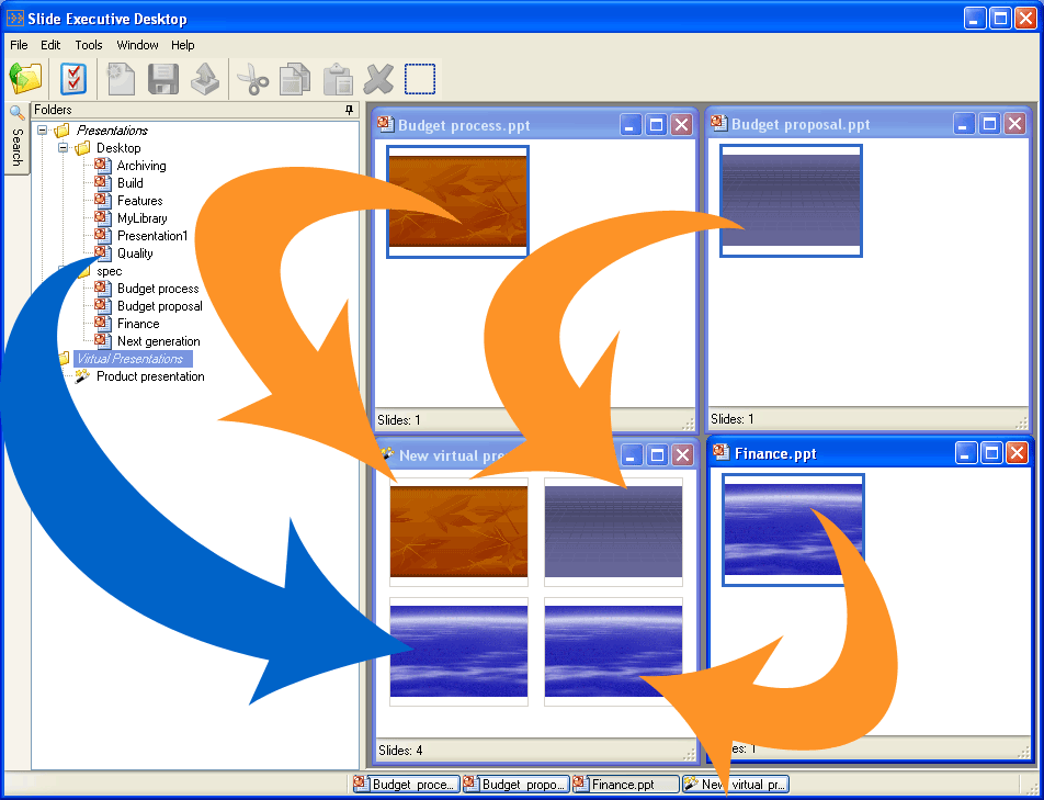 Slide Executive Desktop