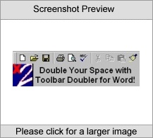 Toolbar Doubler for Word 6 Only Software