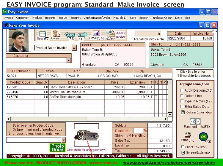 Easy Invoice Program Free Download