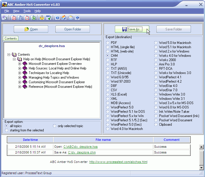 ABC Amber HxS Converter Business Applications - Free Software Download ...
