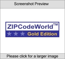 ZIPCodeWorld#8482; United States Gold Edition