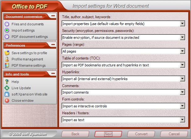 Office to PDF