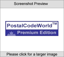 PostalCodeWorld#8482; Canadian Premium Edition