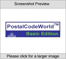PostalCodeWorld#8482; Canadian Basic Edition