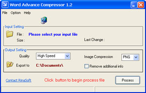 Advance Word Compressor