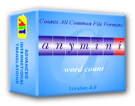 AnyMini W: Word Count Software