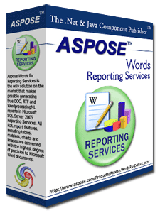 Aspose.Words for Reporting Services 1.3.0.0