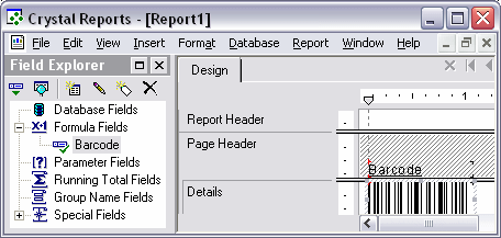 IDAutomation Barcode UFL for Crystal Reports