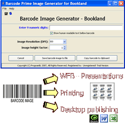 Bookland barcode prime image generator 1.1
