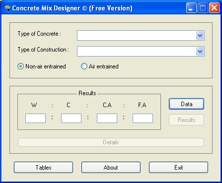 Concrete Mix Designer