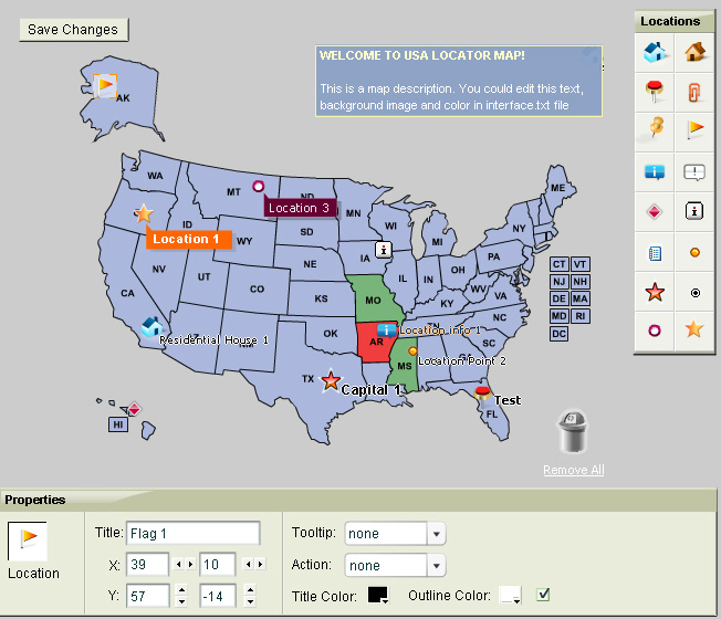 Dealer Store Locator Map (USA)