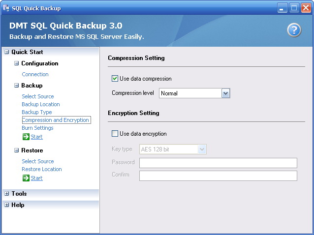 DMT SQL Quick Backup 3.0