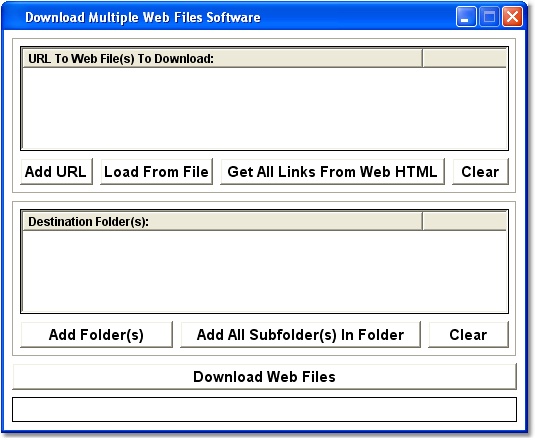 Download Multiple Web Files Software