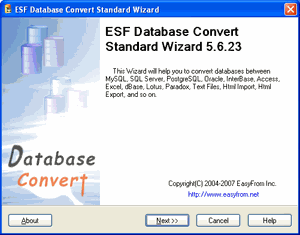 ESF Database Convert