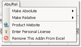 Excel Absolute Relative Reference Change Software