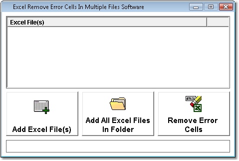 Excel Remove Error Cells In Multiple Files Software