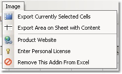 Excel Export To Image (GIF) Software 7.0