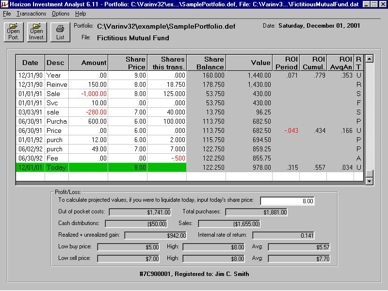 Horizon Investment Analyst