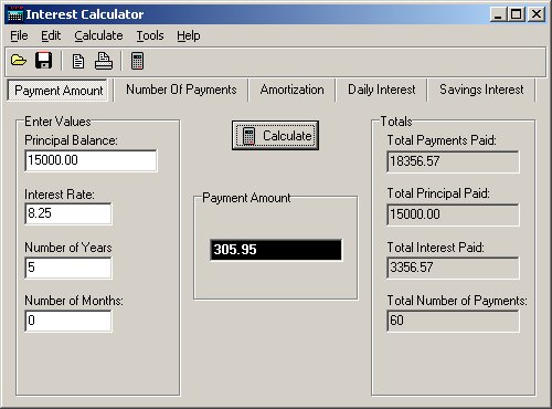 Interest Calculator 5.0