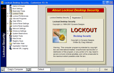 Lockout Desktop Security