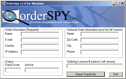 OrderSpy 1.0