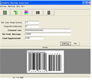 PackPal Barcode Generator 1.2
