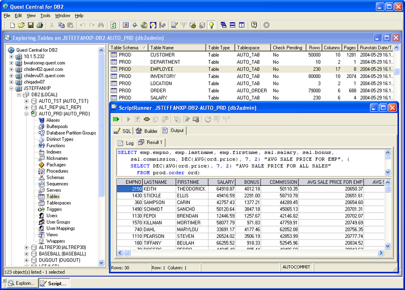 Quest Central for DB2