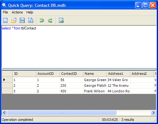 Quick Query 1.1.2