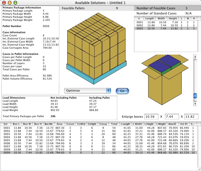 Quick Pallet Maker 2.5.6Inventory Systems by SCA Mecanica, S.A. - Software Free Download