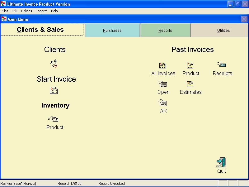 Ultimate Invoice 2.4.2cInventory Systems by RC Electronics - Software Free Download
