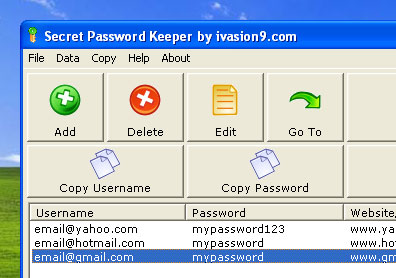 Secret Password Keeper