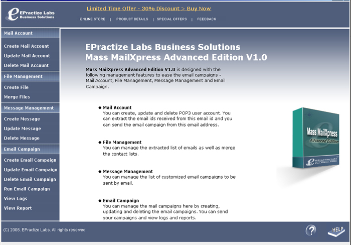 EPractize Labs Mass MailXpress Advanced Edition