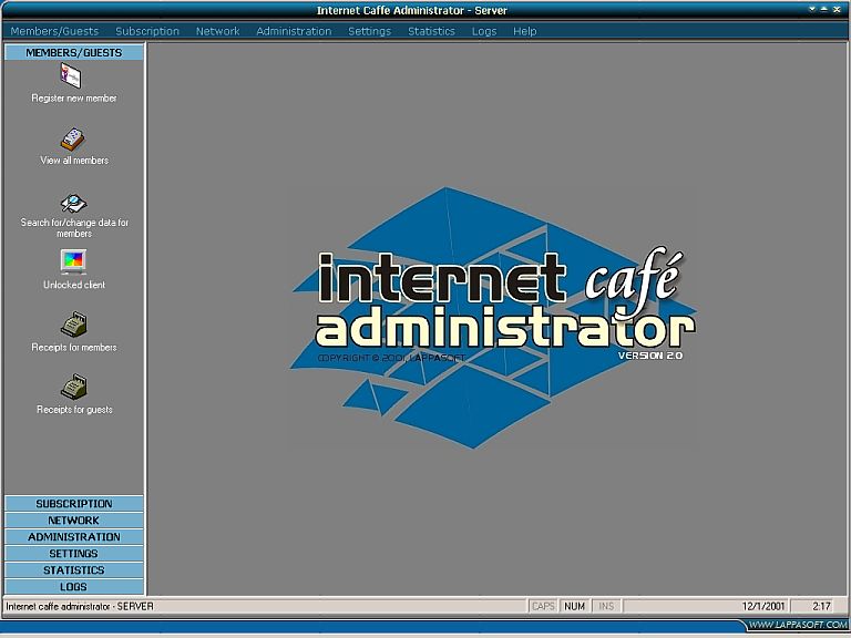 Internet Cafe Administrator 2.0Miscellaneous by LappaSoft - Software Free Download