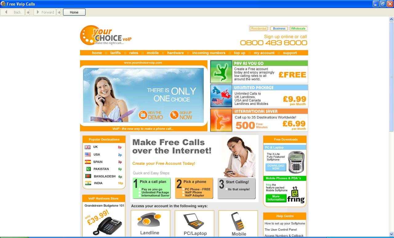 Free Voip Calls