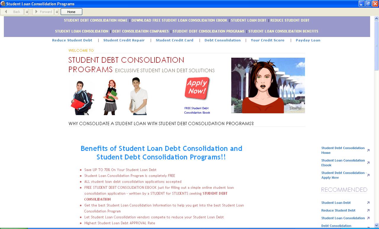 Student Loan Consolidation Programs