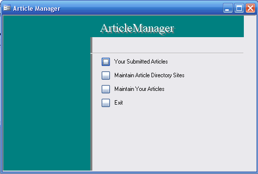 Article Manager