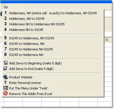 how to convert excel file to zip format