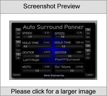 Auto Surround Panner DirectX Plug-in Software