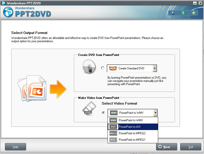 Wondershare PPT2DVD(X'mas offer)