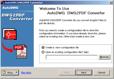 AutoDWG DWG to PDF Converter 2005
