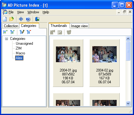 AD Picture Index