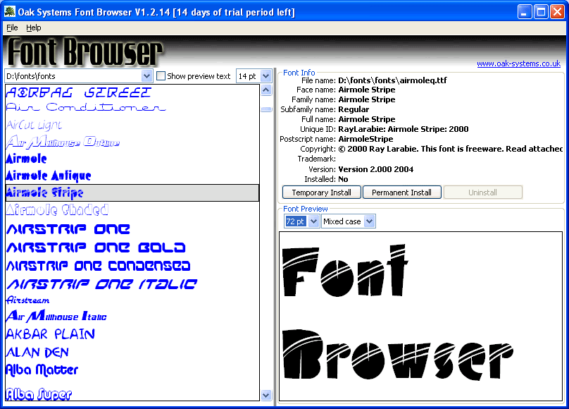 Шрифты для браузера