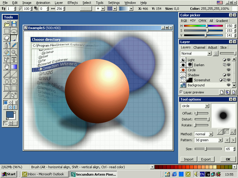 Pixel32 0.99.7Image Editors by Secundum Artem - Software Free Download