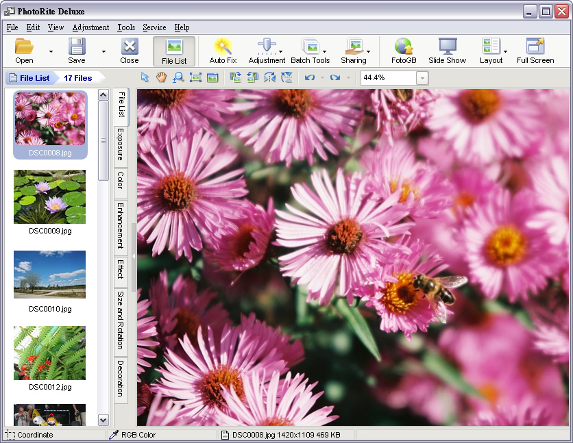 PhotoRite Deluxe Windows photo editor (autofix)