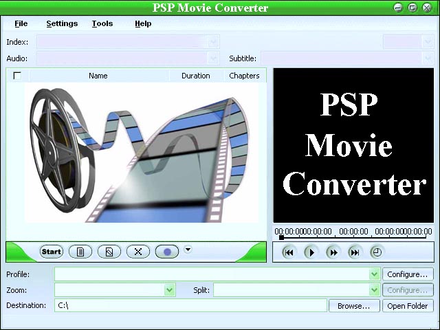 Coast PSP Movie Converter