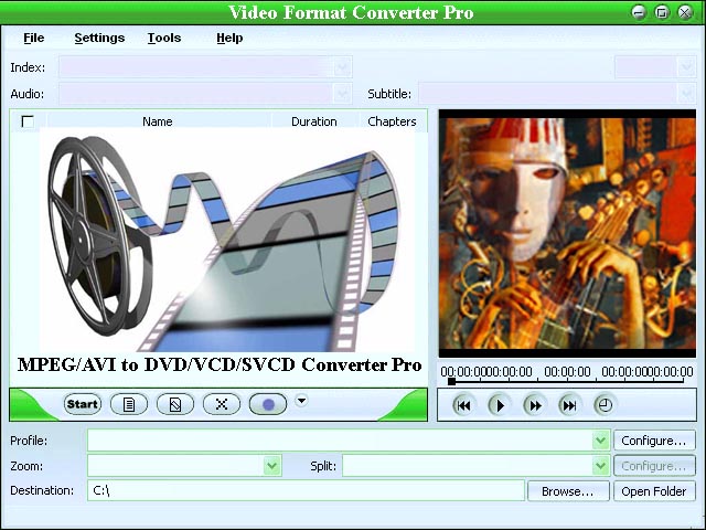 Coast Video Format Converter